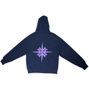 Heavy Hoodie Sweatshirt with Star Logo