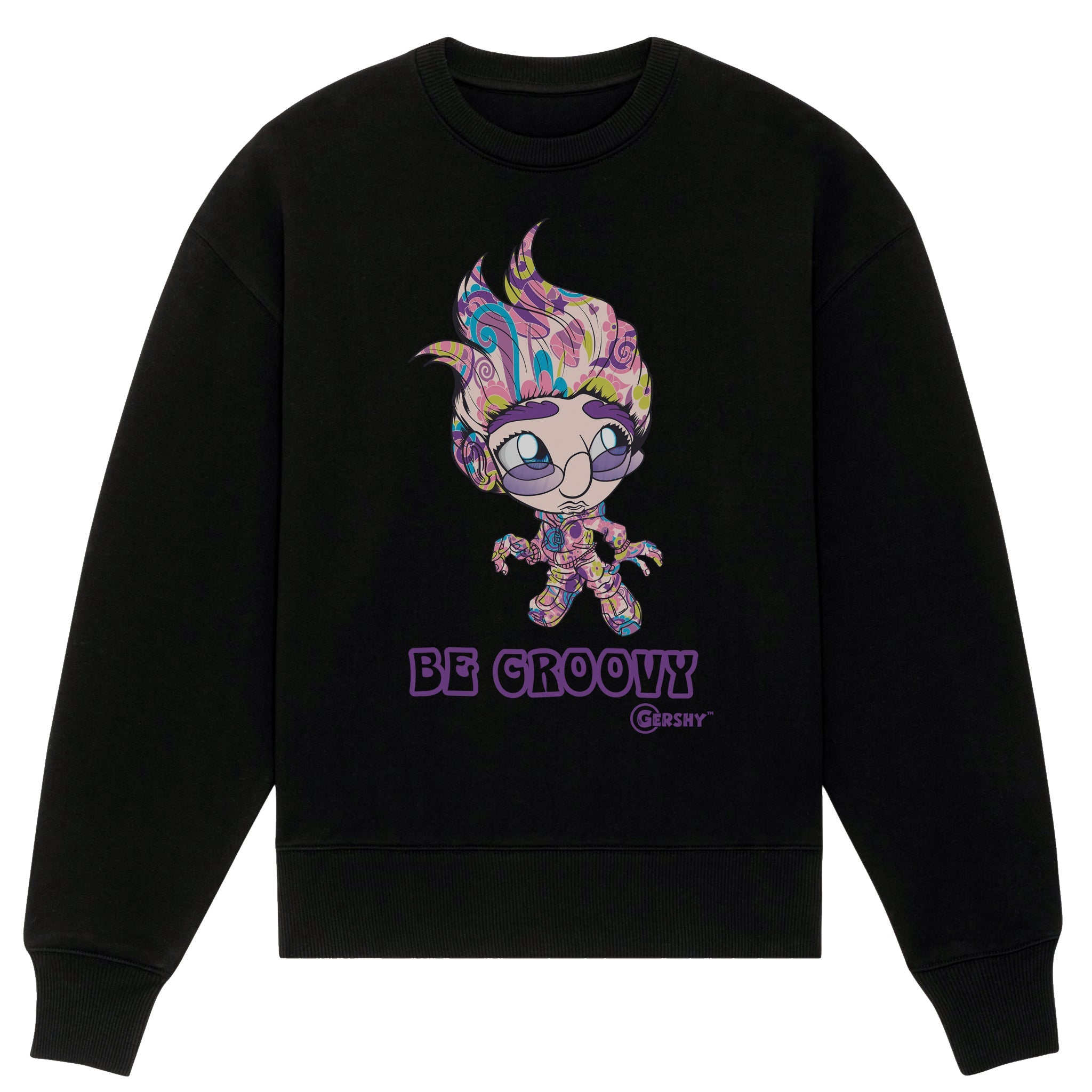 Be Groovy Men's Sweatshirt Paisley World