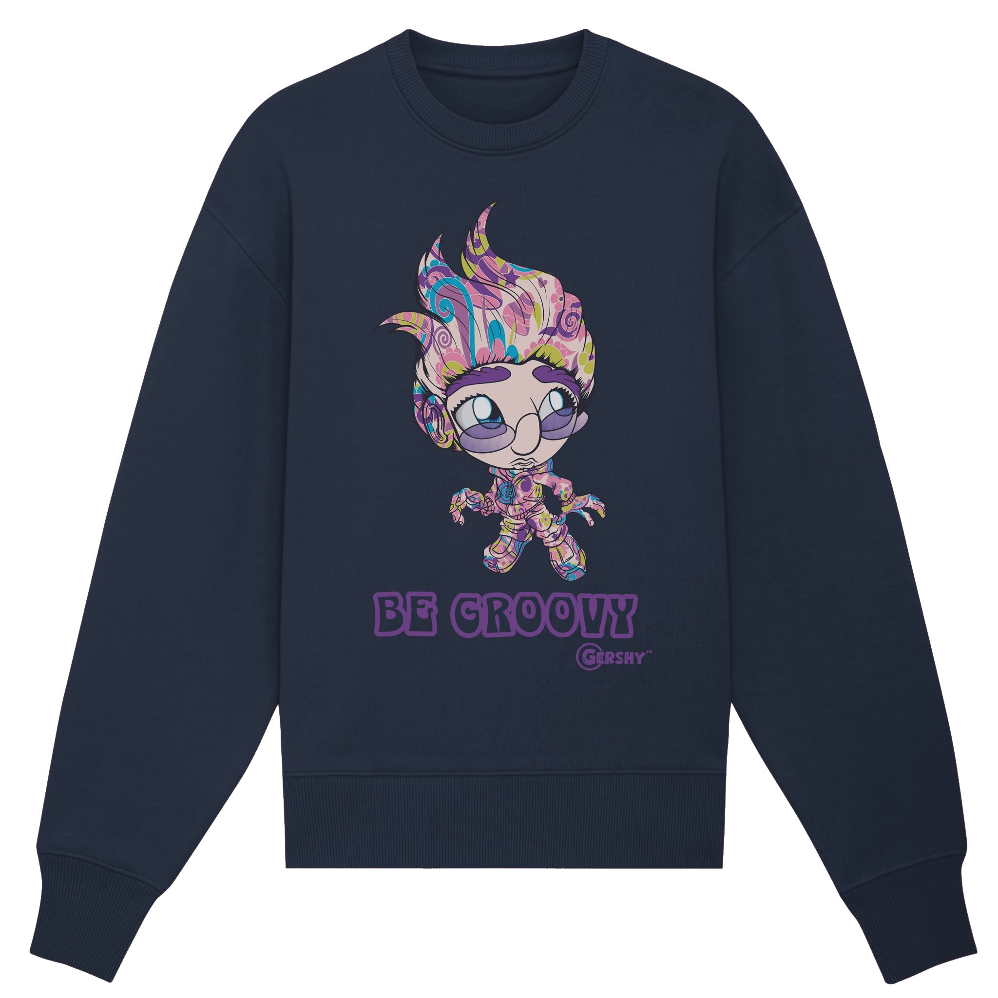 Be Groovy Men's Sweatshirt Paisley World