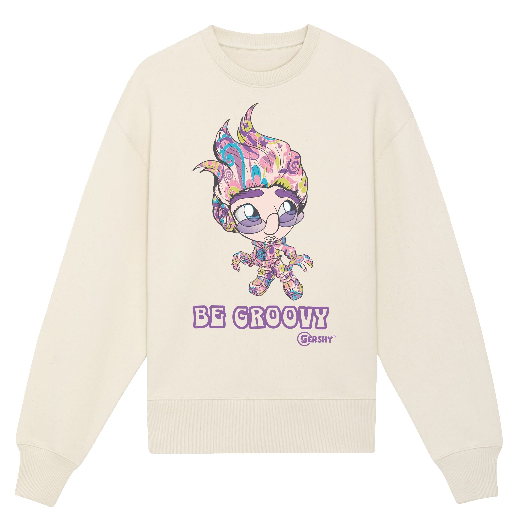 Be Groovy Men's Sweatshirt Paisley World